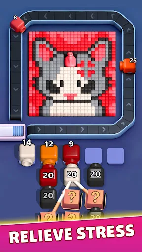Flow Color: Pixel Puzzle screenshot 2