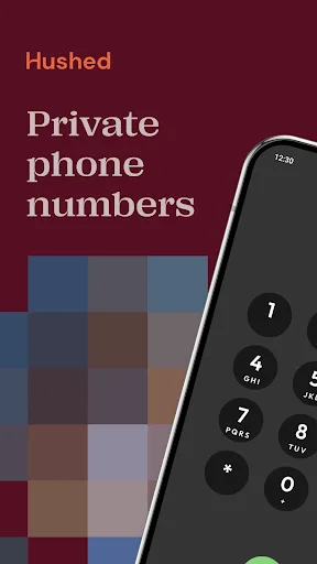 Hushed  2do número de teléfono screenshot 1