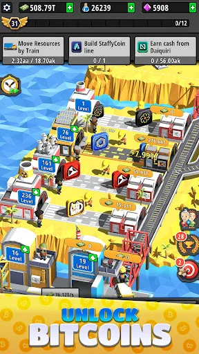Idle Bitcoin Empire screenshot 2