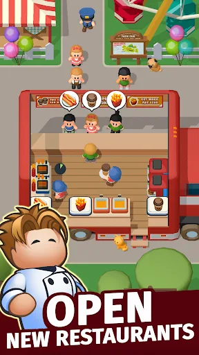 Foodventure Inc: Cocina Idle screenshot 2
