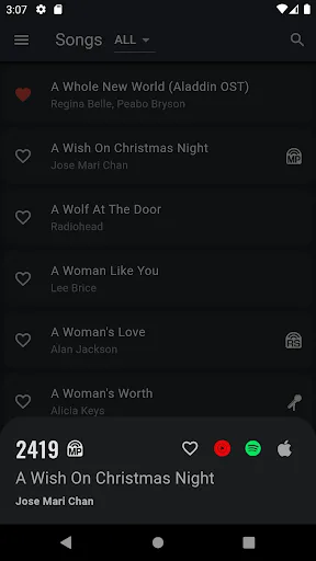 TJ Karaoke Songbook screenshot 2