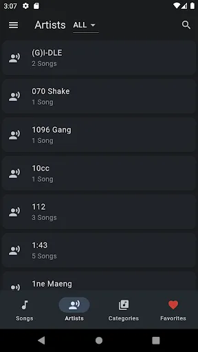 TJ Karaoke Songbook screenshot 3