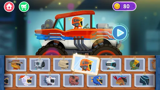Игры с бигфут-траками: дети screenshot 2