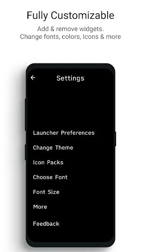 Indistract Minimalist Launcher screenshot 5