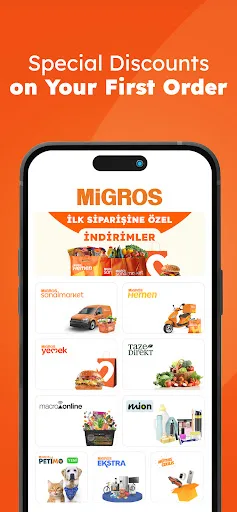 Migros - Market & Yemek screenshot 1