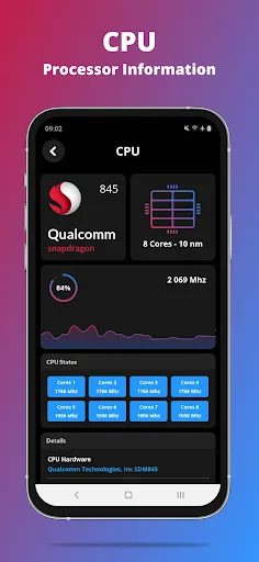 G-CPU:Monitor CPU, RAM, Widget screenshot 3