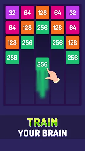 X2 Blocks: 2048 Игра с числами screenshot 1