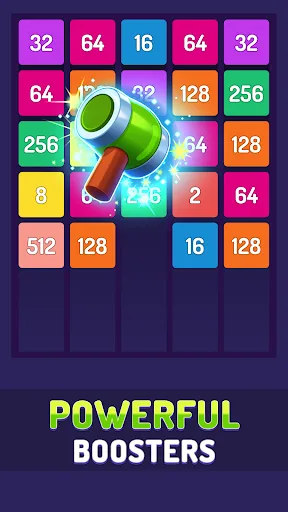 X2 Blocks: 2048 Игра с числами screenshot 3