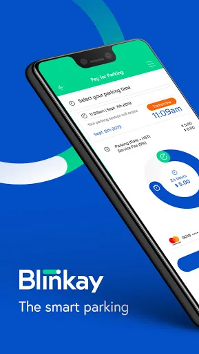 Blinkay: smart parking app screenshot 1