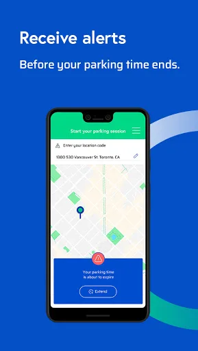 Blinkay: smart parking app screenshot 3