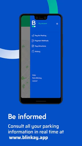 Blinkay: smart parking app screenshot 5