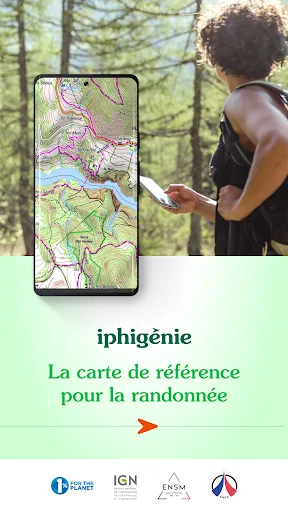Iphigénie - offline maps screenshot 1