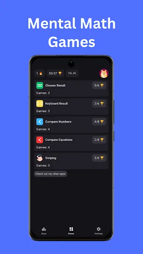 Mental Math Games for Adults screenshot 1