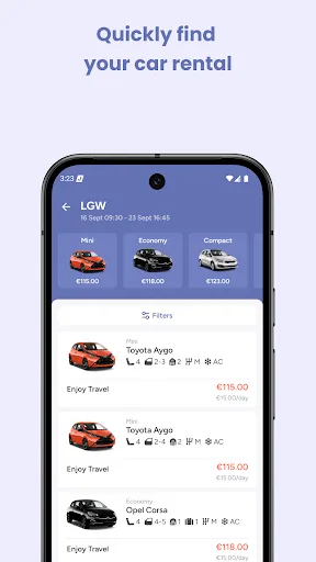 Jetcost: busca vuelos y autos screenshot 5