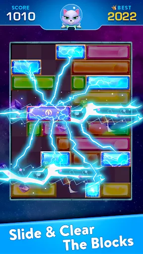 Jewel Drop Slide Block Puzzle screenshot 1