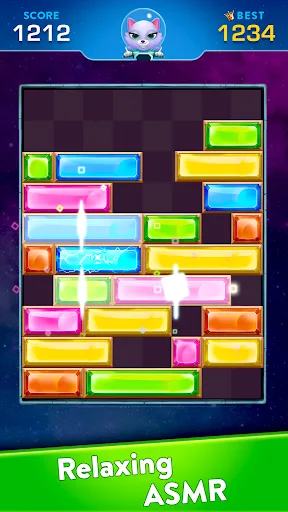 Jewel Drop Slide Block Puzzle screenshot 2