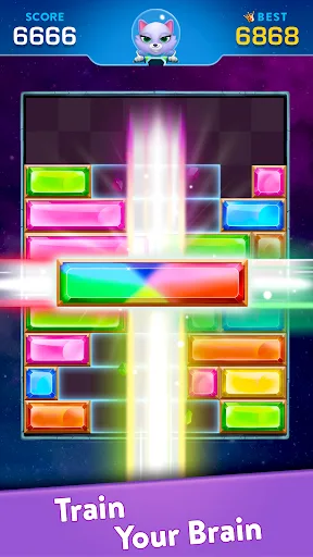 Jewel Drop Slide Block Puzzle screenshot 4