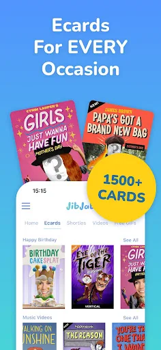 JibJab: Funny Birthday Cards screenshot 2