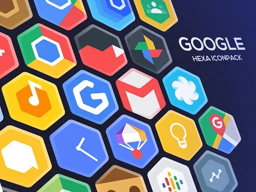 Hexa Icon Pack : Hexagonal screenshot 4