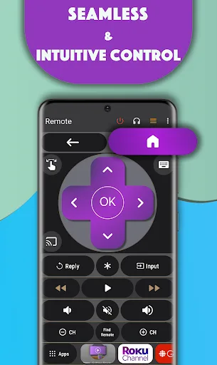Remote for Roku TVs (WiFi) screenshot 2