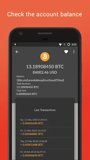 Wealth Check - Bitcoin Wallet  screenshot 5