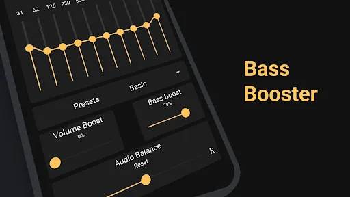 Fast Equalizer - Bass Booster screenshot 2