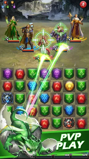 MythWars&Puzzles: РПГ 3 в ряд screenshot 3