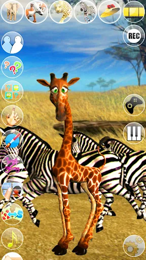 Говоря Джордж жирафа screenshot 3