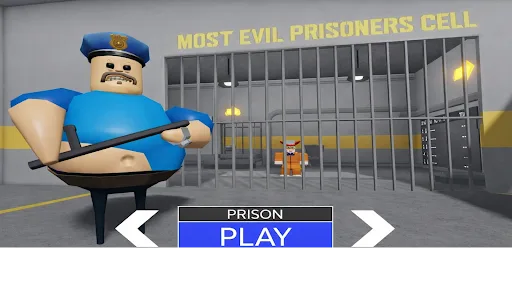 Obby Parkour Prison Escape 3d screenshot 4