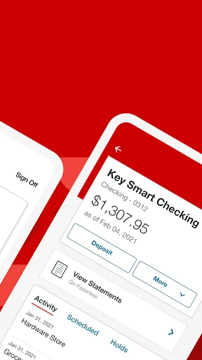 KeyBank Mobile Banking screenshot 2