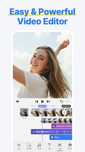 Spring - Відеоредактор screenshot 1