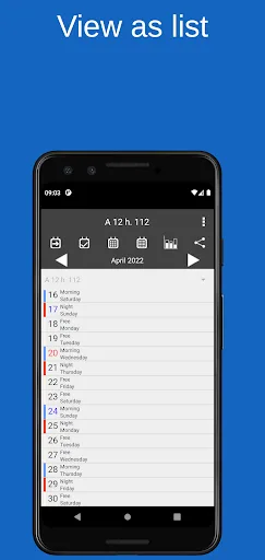 Графік змін screenshot 2