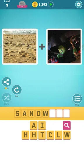 Pictoword: Fun Brain Word Game screenshot 1