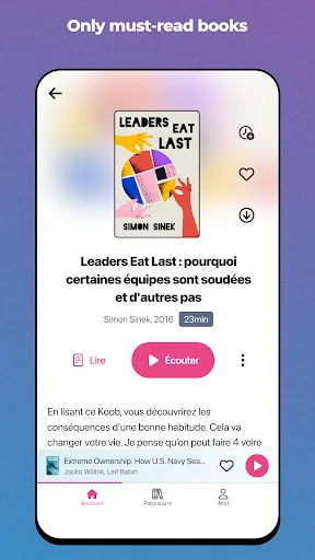 Koober: book podcasts screenshot 2