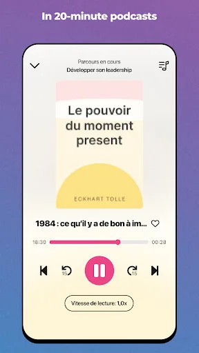 Koober: book podcasts screenshot 3