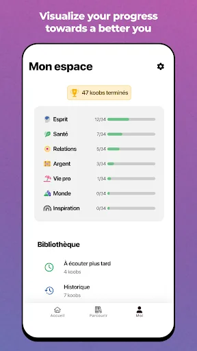 Koober: book podcasts screenshot 5