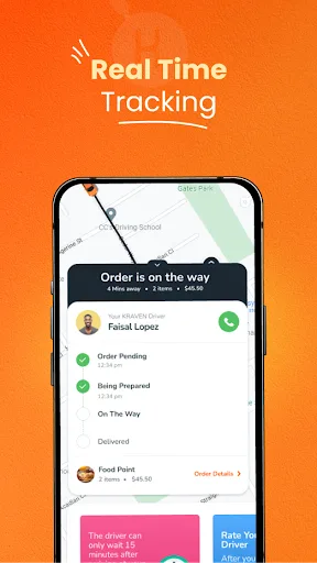 KRAVEN: Food Delivery screenshot 2