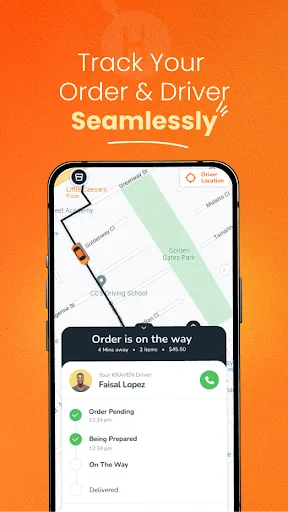 KRAVEN: Food Delivery screenshot 3