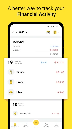 Money Ledger : Учет расходов screenshot 1