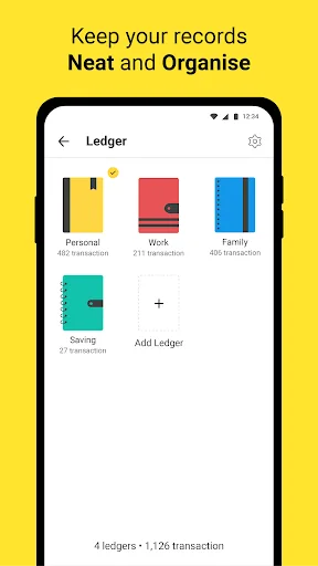 Money Ledger : Учет расходов screenshot 3