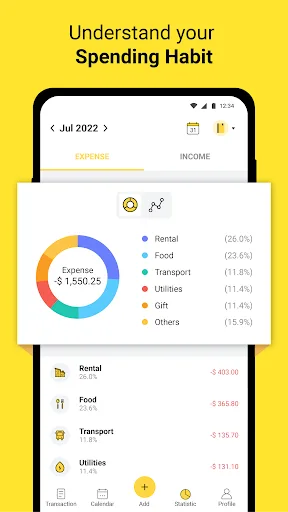 Money Ledger : Учет расходов screenshot 4