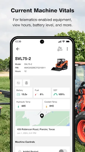 My Kubota screenshot 3