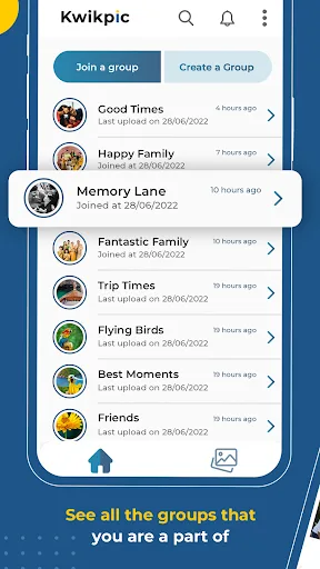 Kwikpic - Smart Photo Sharing screenshot 5