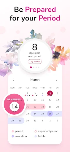 Менструальний календар screenshot 2