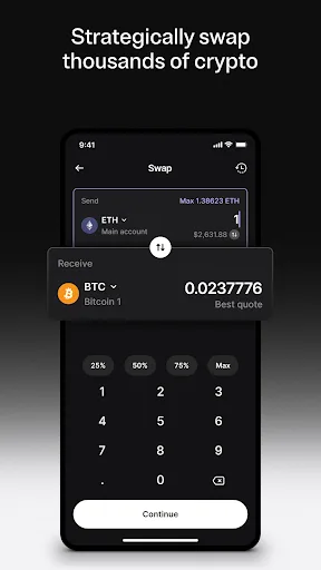 App cripto Ledger Wallet™ screenshot 4
