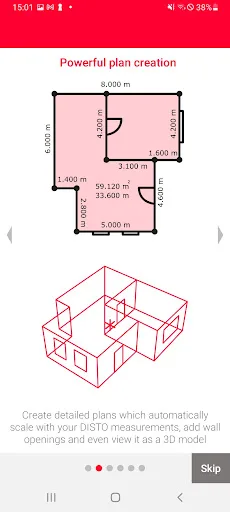 Leica DISTO™ Plan screenshot 2