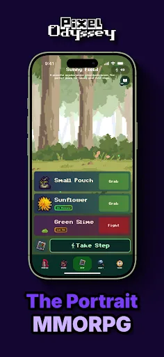 Pixel Odyssey: Simple MMORPG screenshot 1