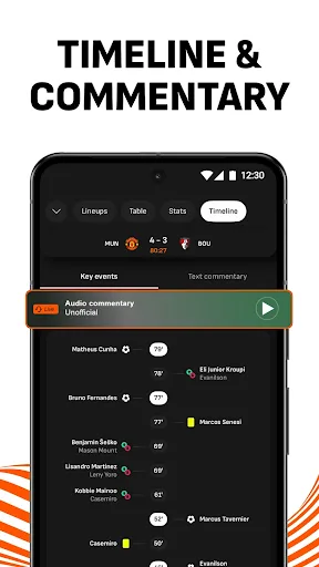 LiveScore: Live Sports Scores screenshot 5