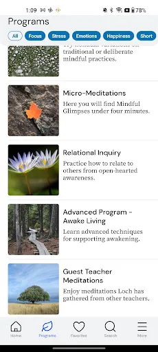 Mindful Glimpses: Meditation screenshot 3
