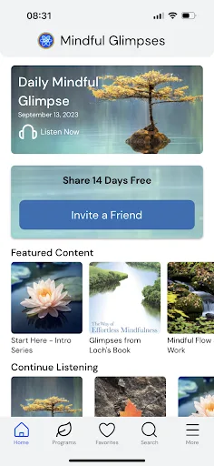 Mindful Glimpses: Meditation screenshot 5